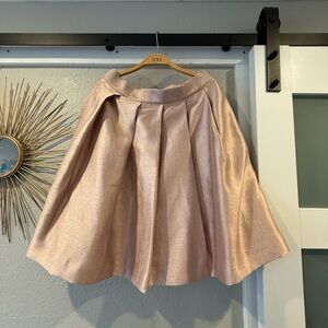 Rachel Parcell Shimmering Blush A-Line Skirt